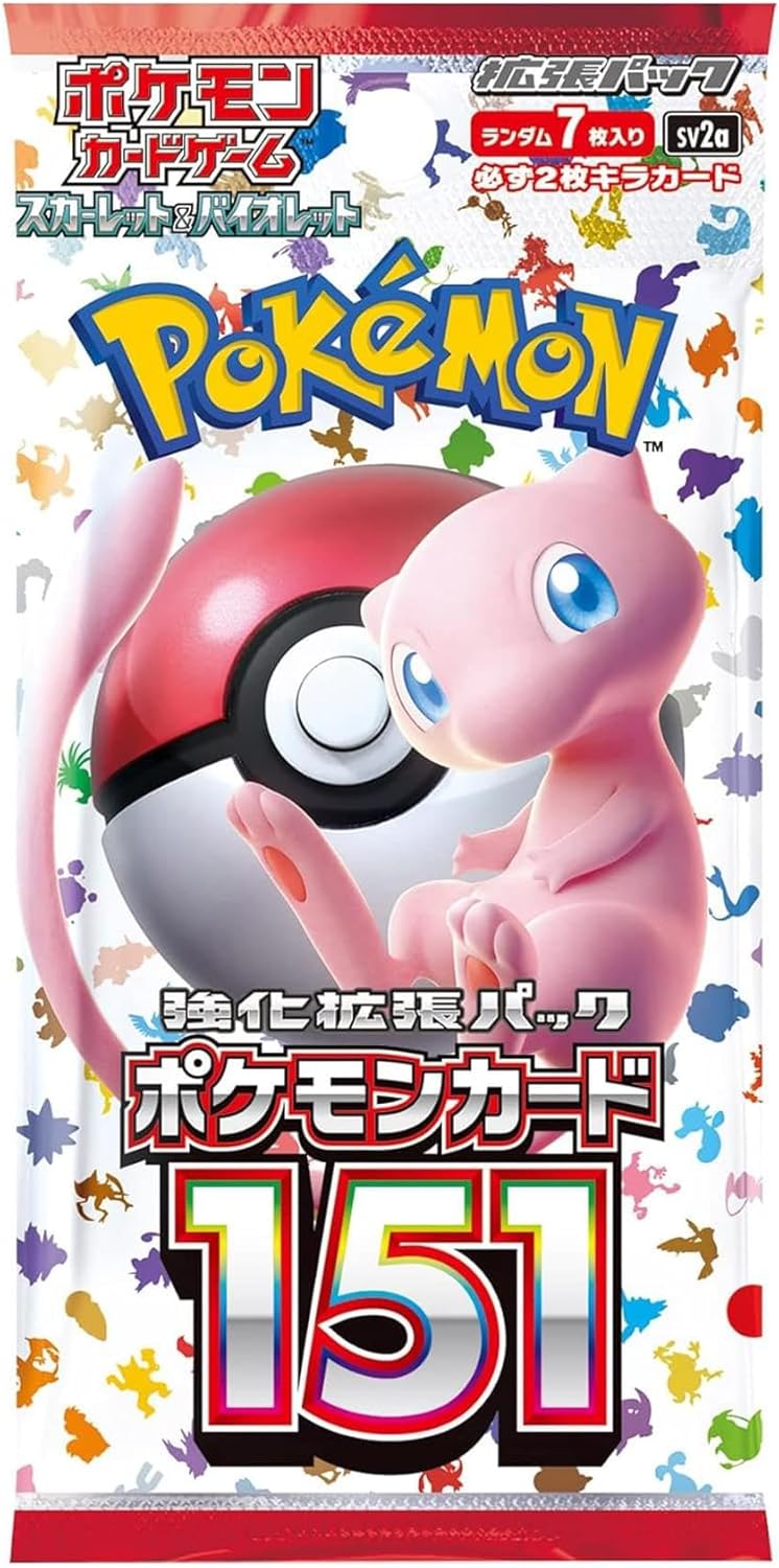 Pokémon Card 151 Japanese Booster Box SV2A Scarlet & Violet Trading Card Game thumbnail 2